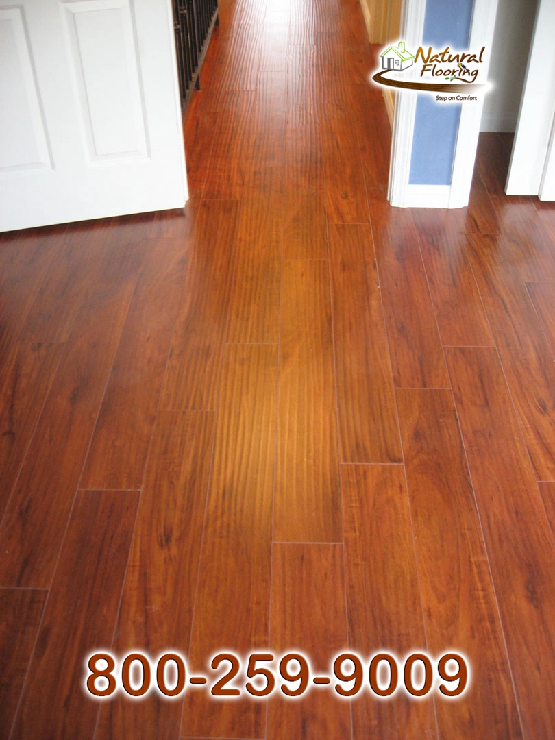 Brazilian Cherry Laminate Floor
