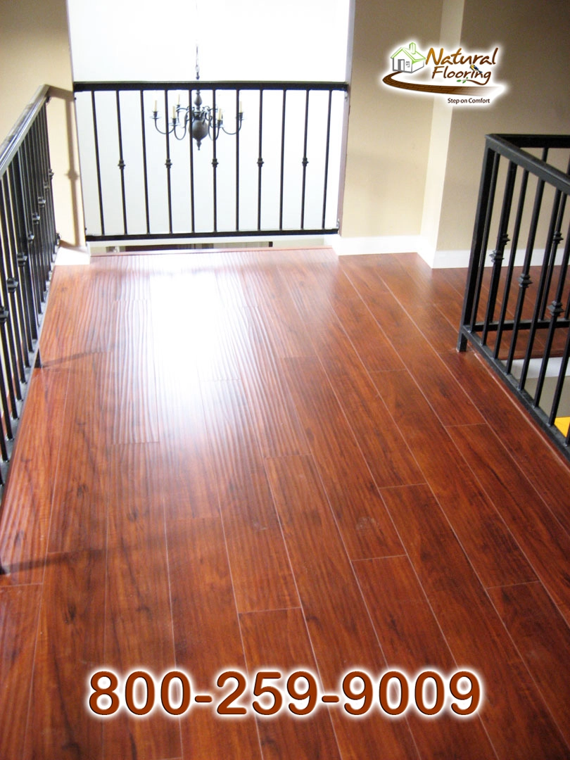 Brazilian Cherry Laminate Floor