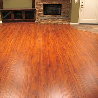 Brazilian Cherry Distressed Laminate Floor Eternity 21