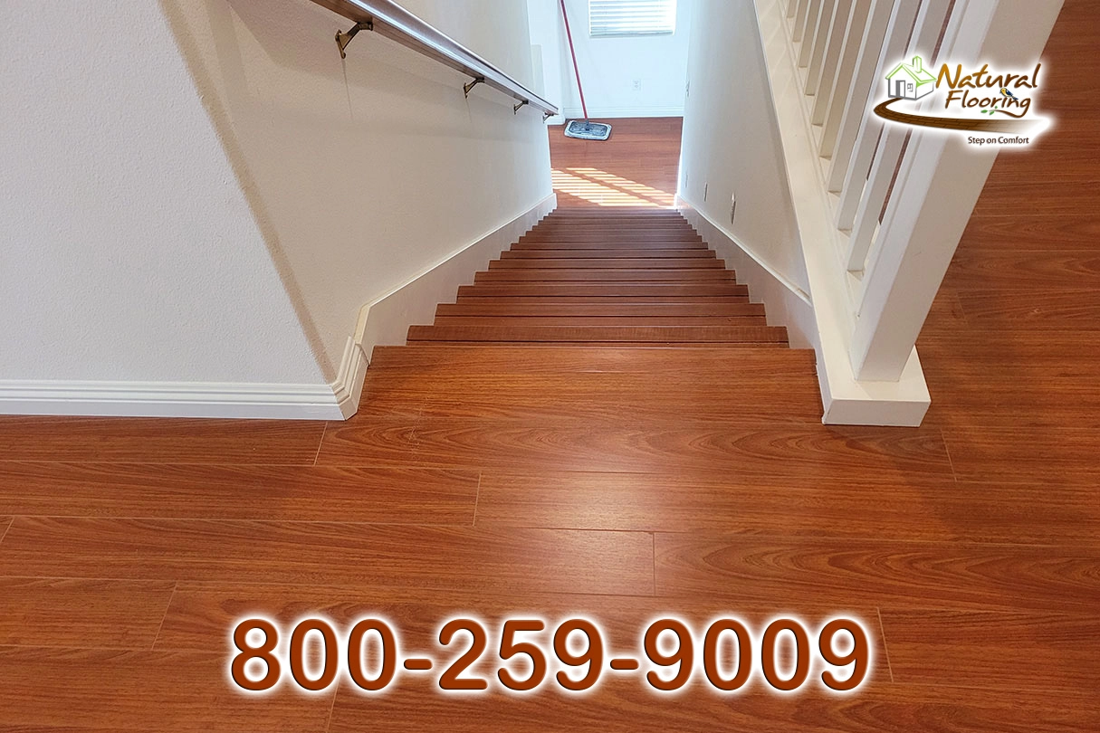 Brazilian Cherry Laminate Floor