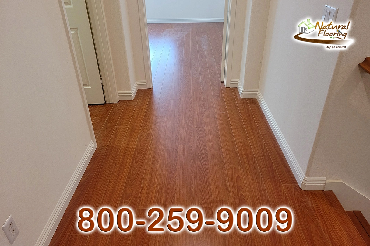 Brazilian Cherry Laminate Floor