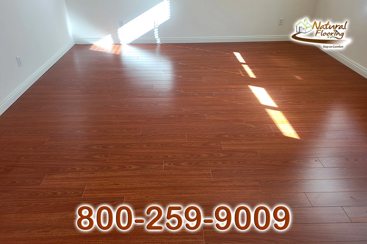 Brazilian Cherry Laminate Floor