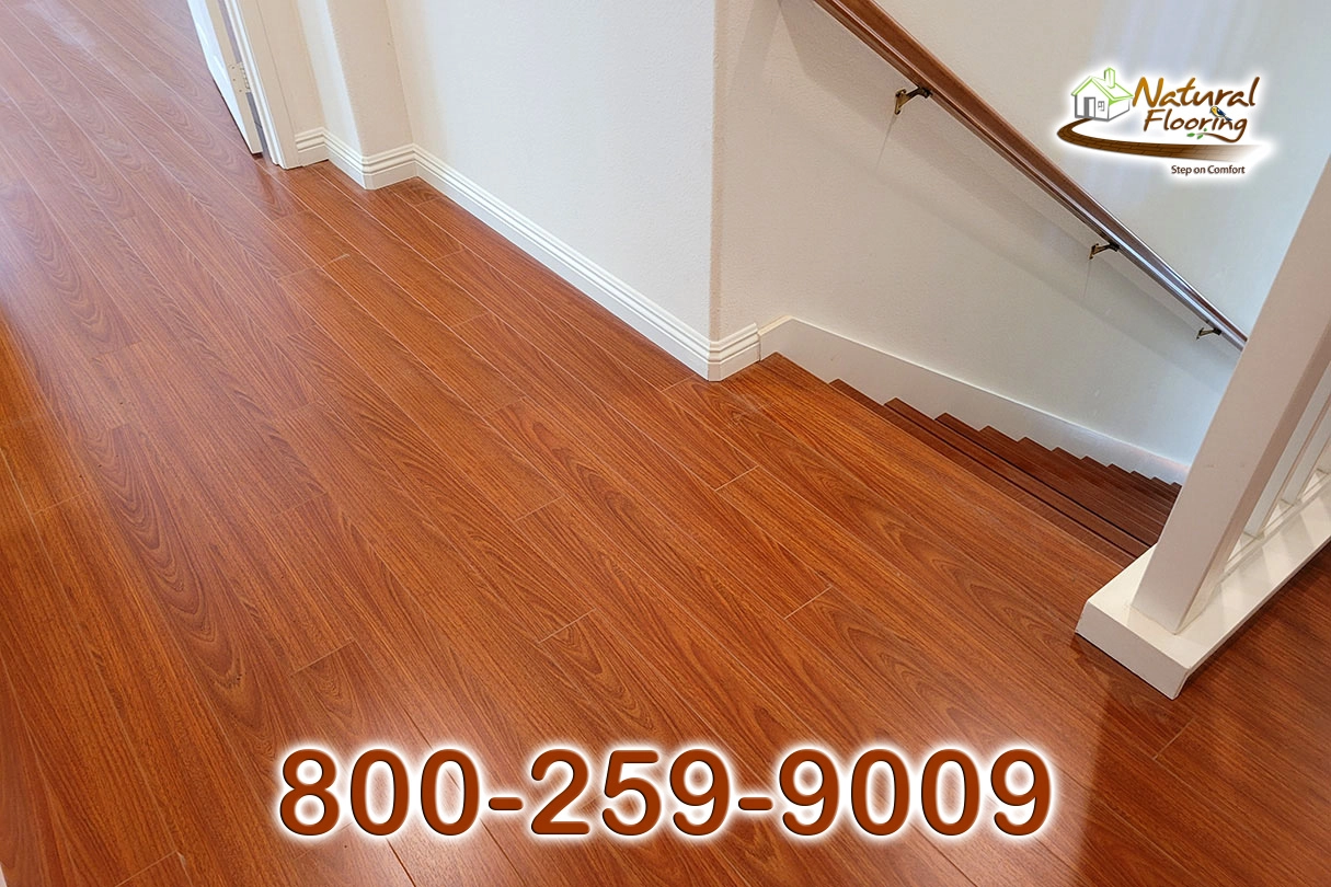 Brazilian Cherry Laminate Floor