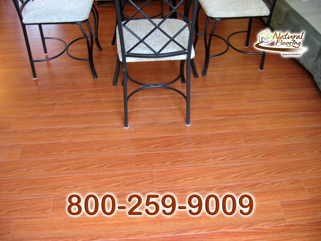 Brazilian Cherry Laminate Floor