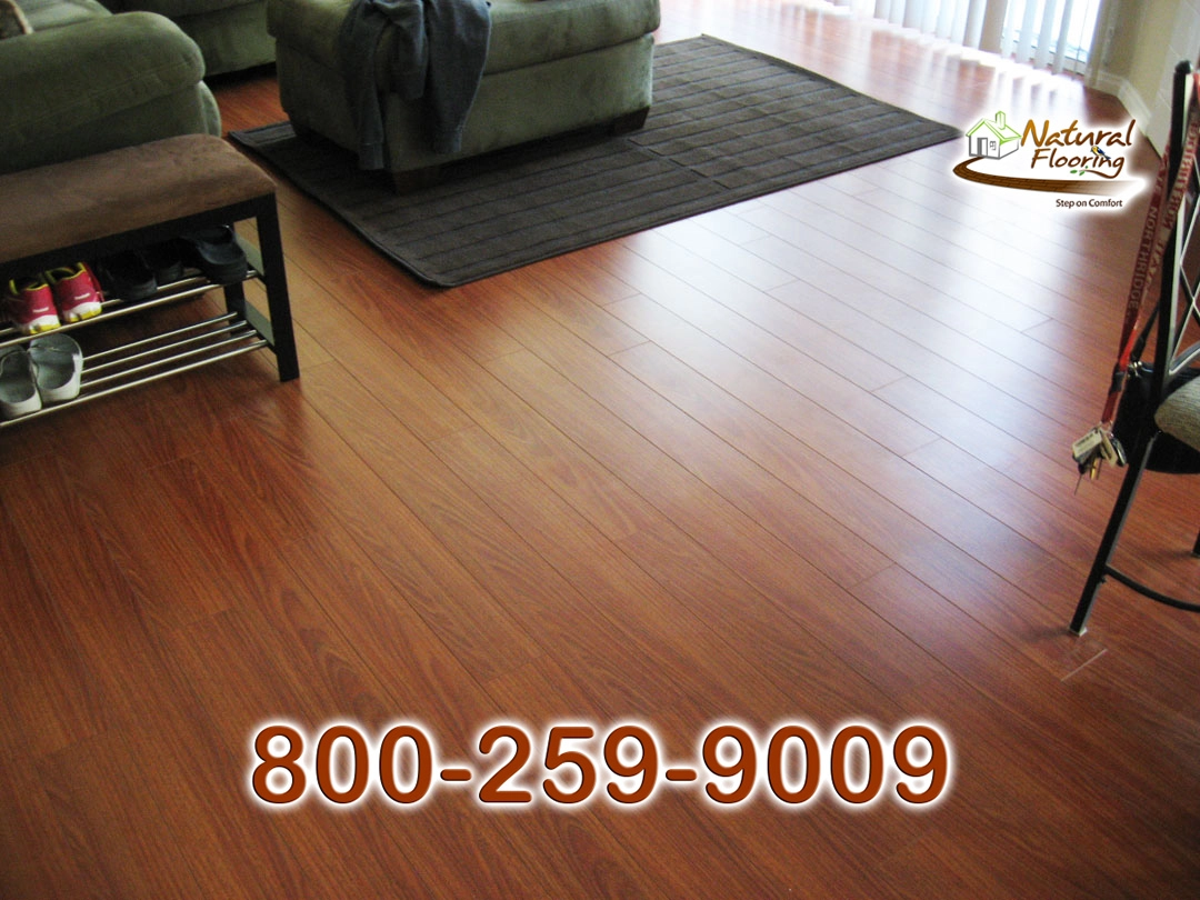 Brazilian Cherry Laminate Floor