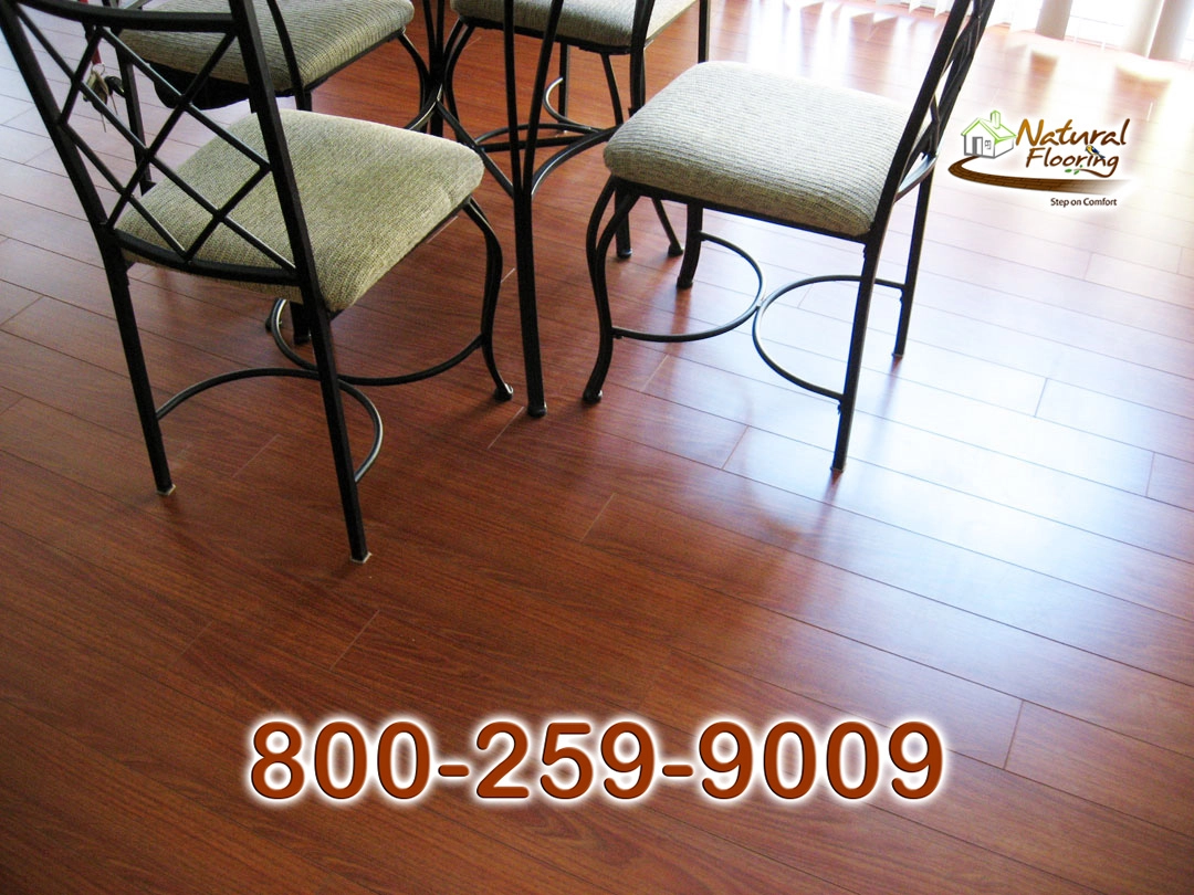 Brazilian Cherry Laminate Floor