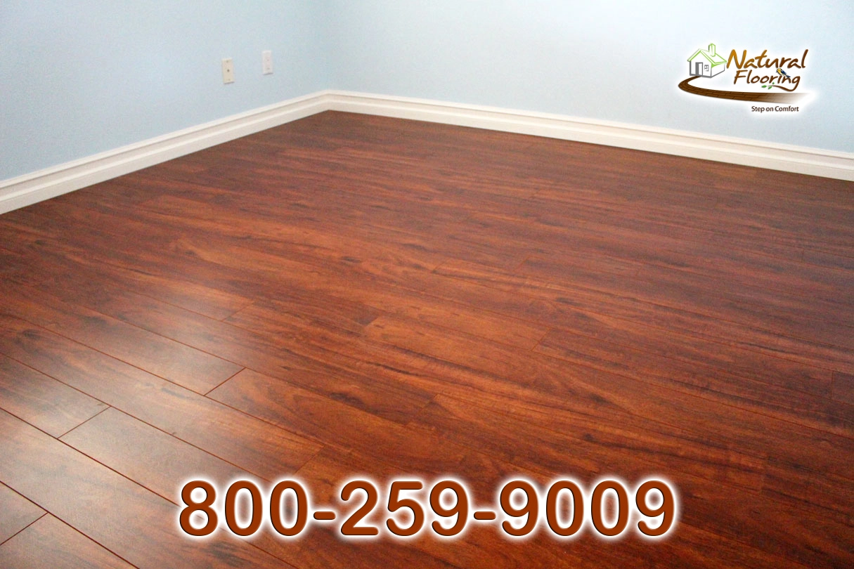 Brazilian Cherry Laminate Floor