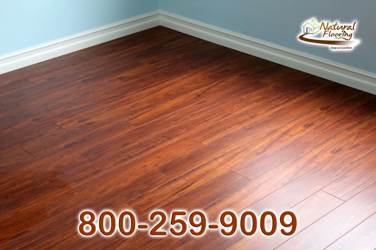 Brazilian Cherry Laminate Floor