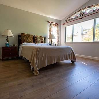 Bungalow Brown Laminate Floor Tecsun 1