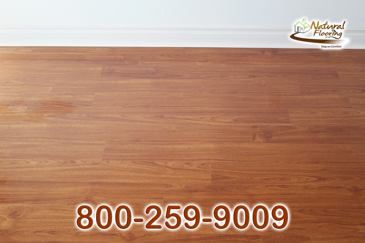 Cherry Glossy Laminate Floor