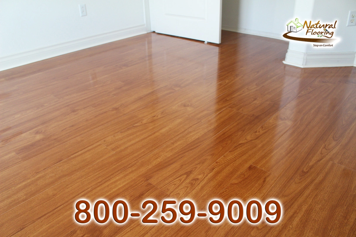 Cherry Glossy Laminate Floor