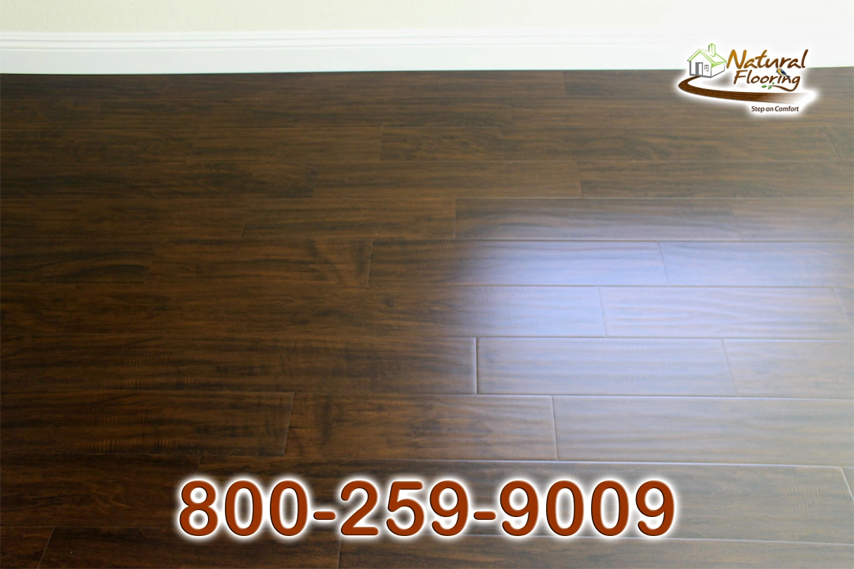 Chocolate Walnut Laminate Floor