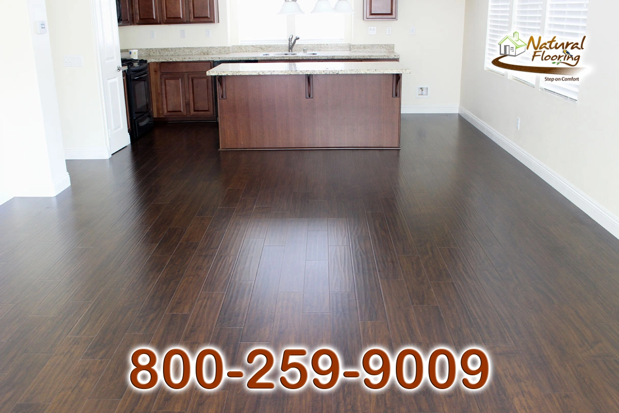 Chocolate Walnut Laminate Floor