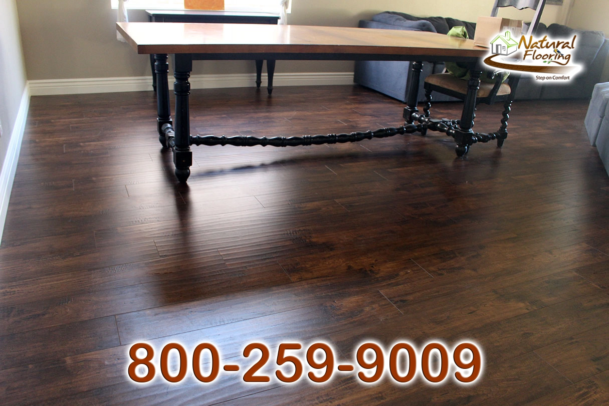 Coffee Walnut Laminate Floor