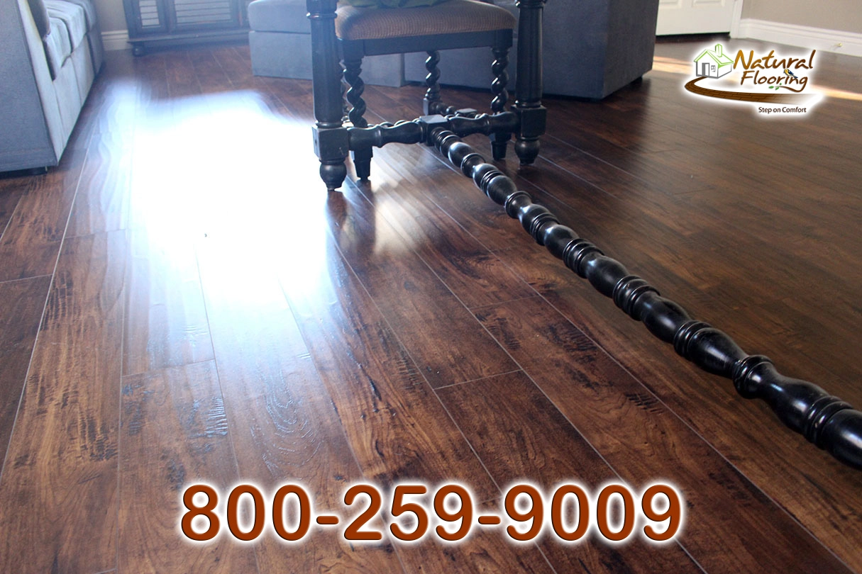 Coffee Walnut Laminate Floor