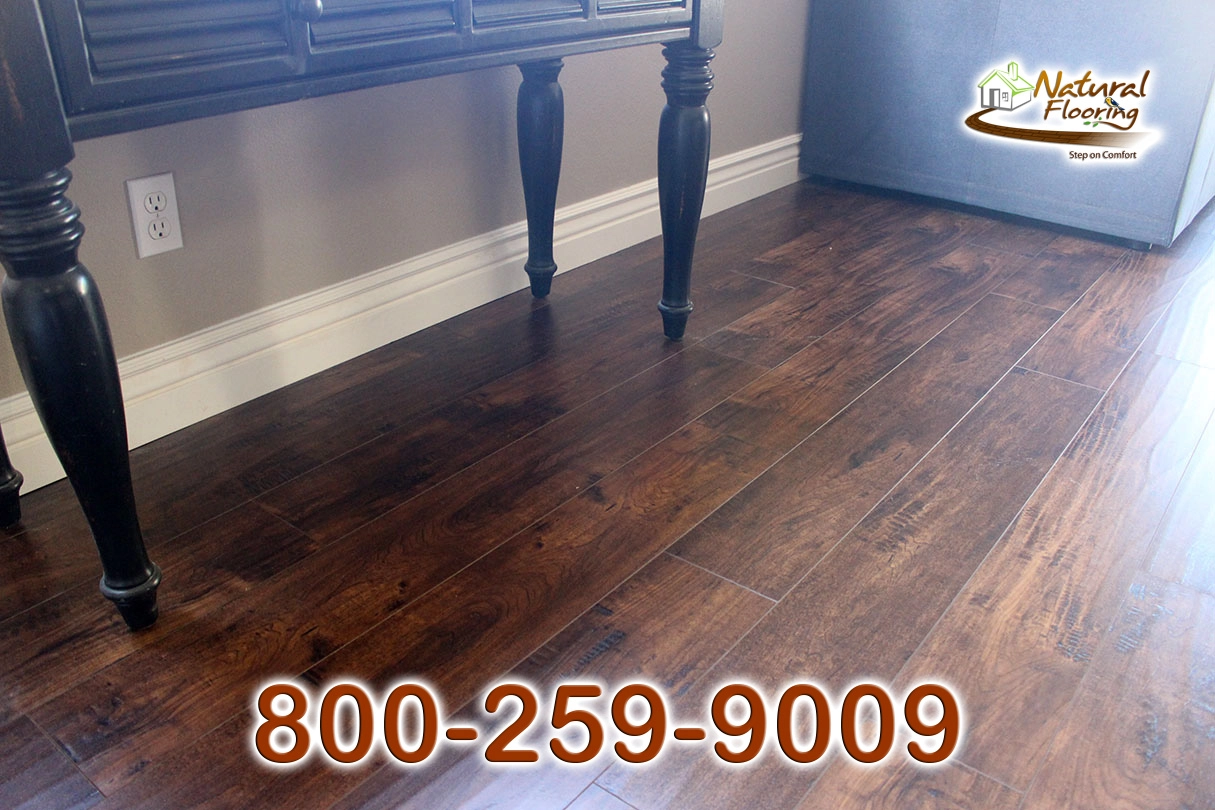 Coffee Walnut Laminate Floor