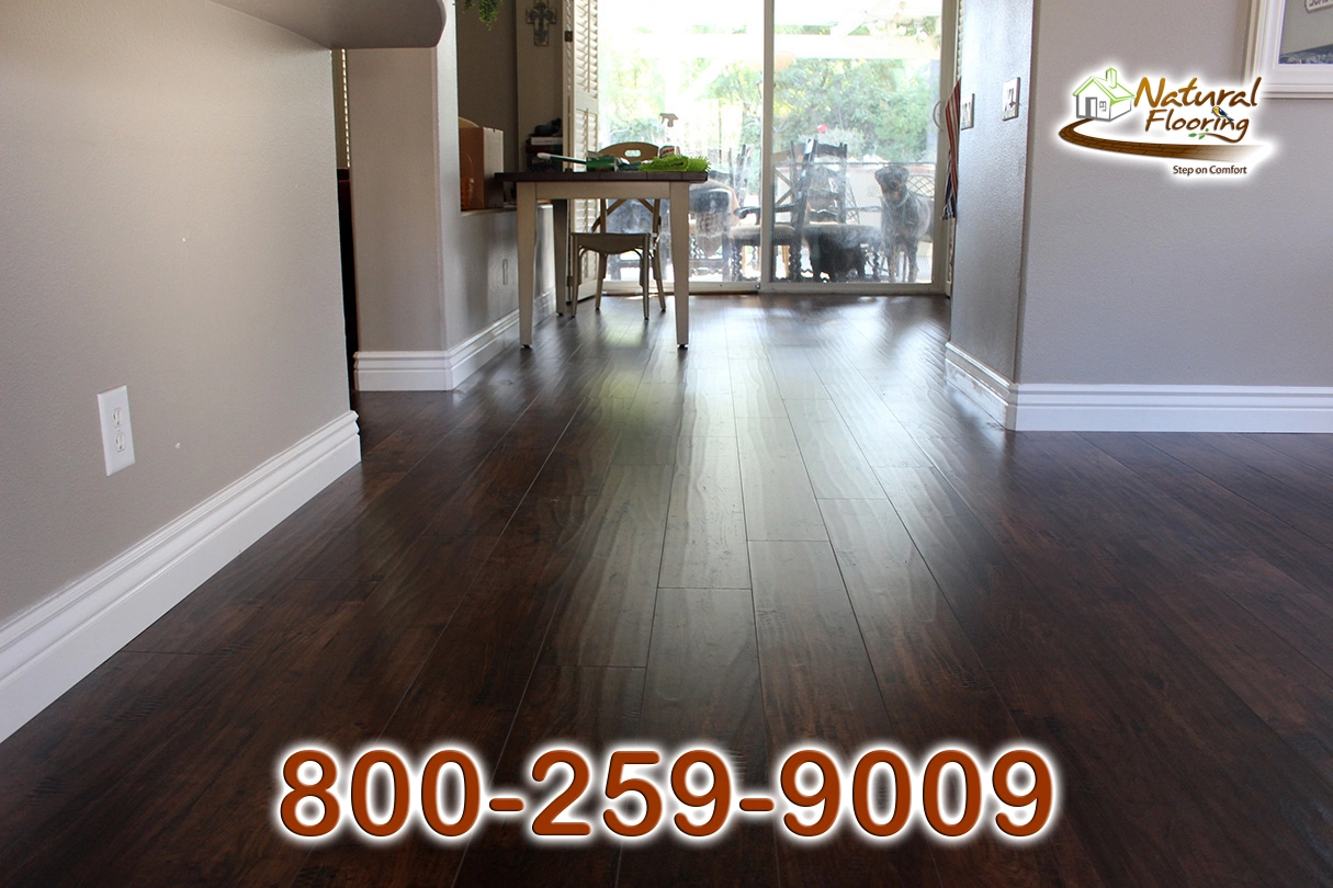 Coffee Walnut Laminate Floor