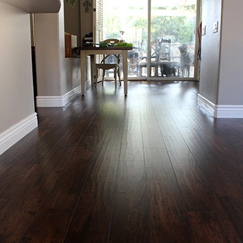 Coffee Walnut Laminate Floor Tecsun 7