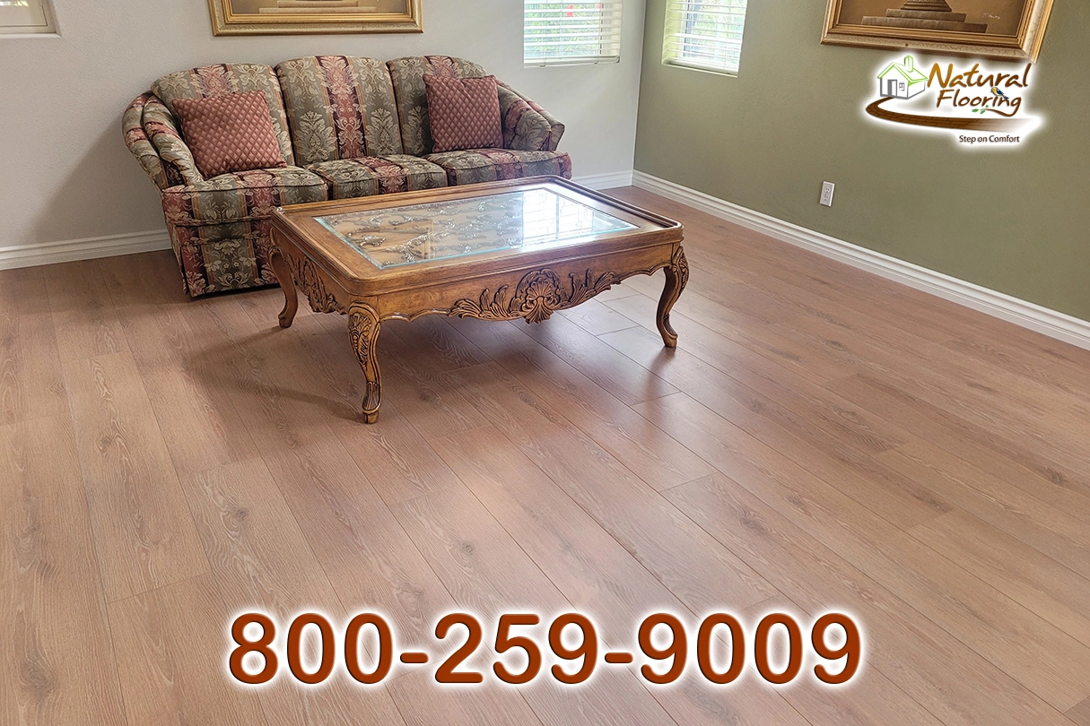 Crimson Laminate Floor