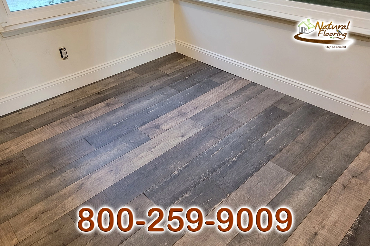 Dark and Stormy Laminate Floor