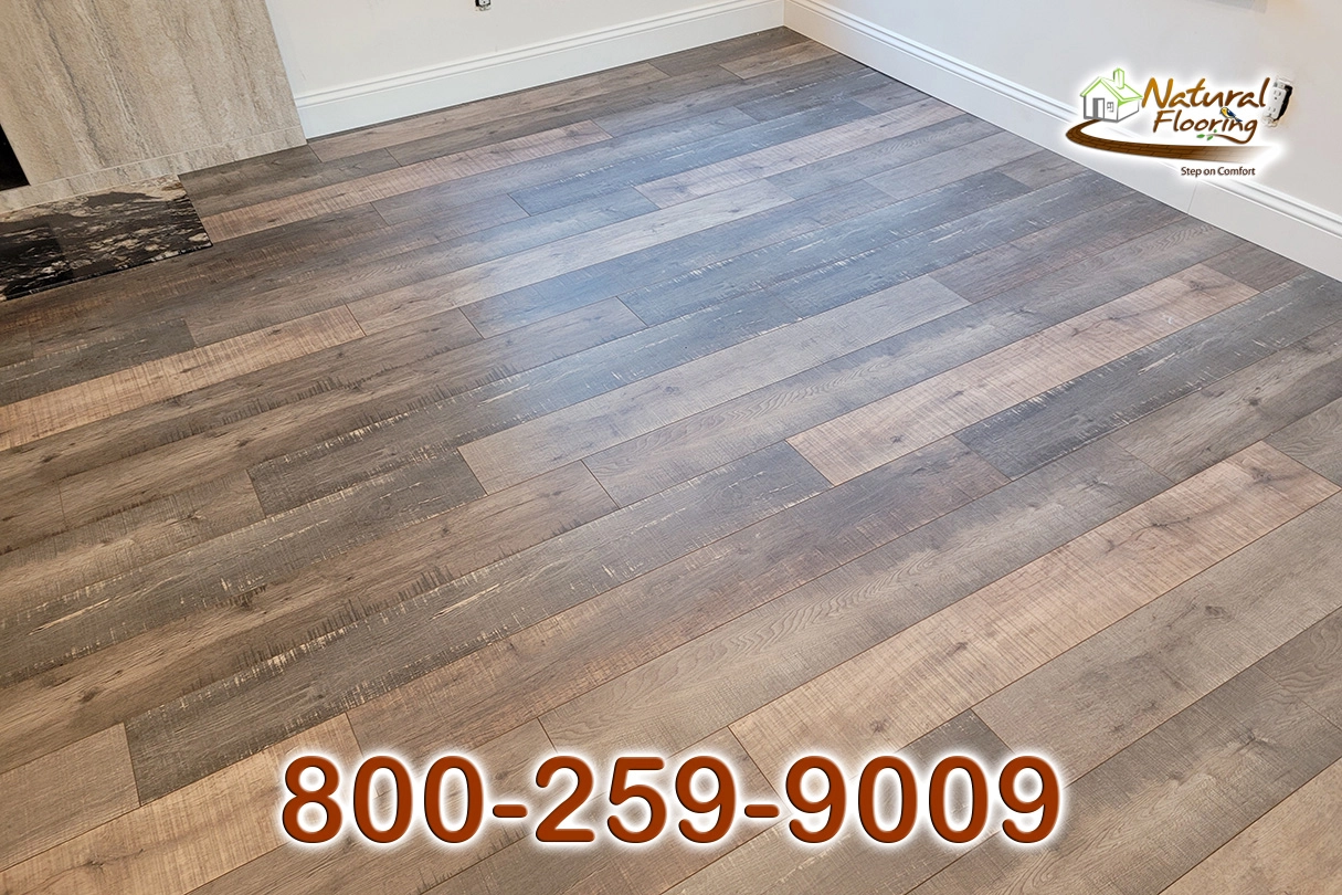 Dark and Stormy Laminate Floor