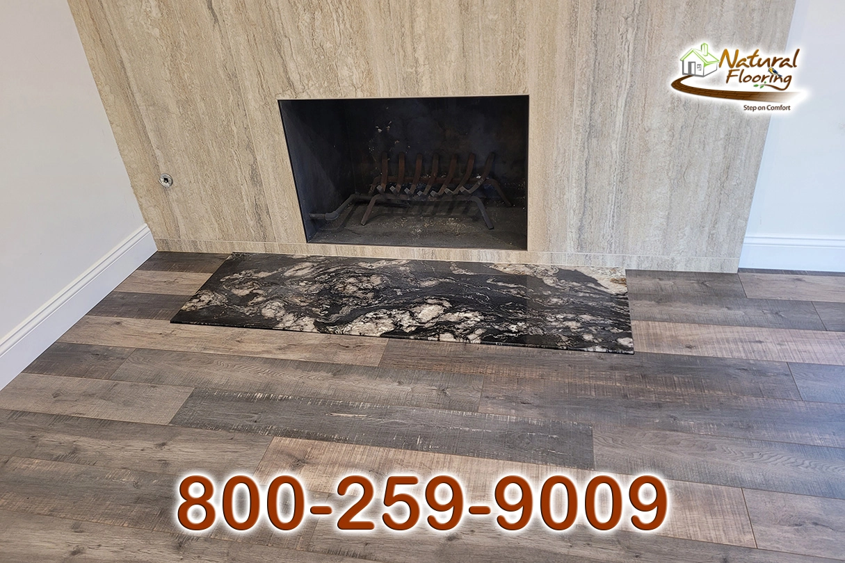 Dark and Stormy Laminate Floor