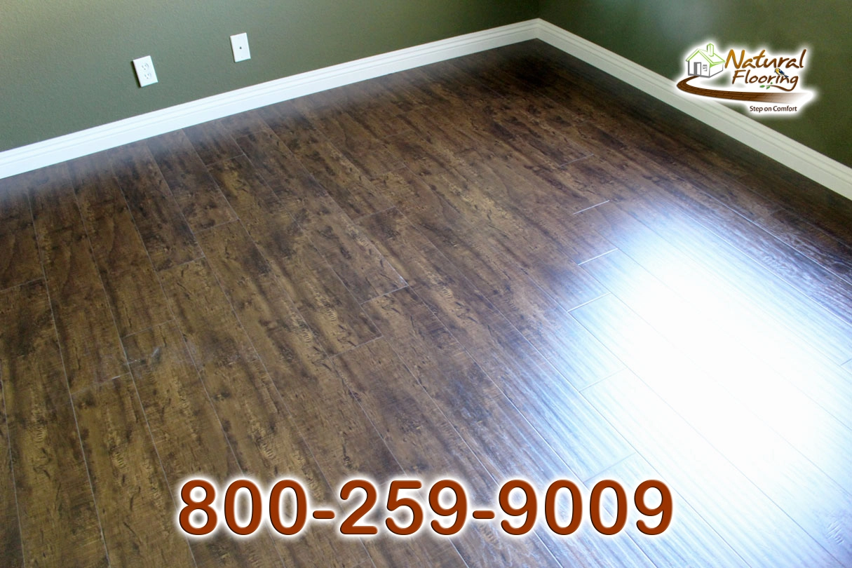 Dark Walnut Laminate Floor