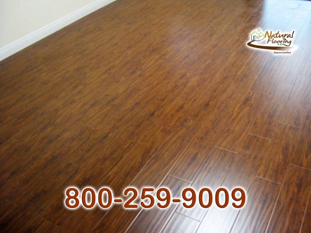 Exotic Teak Laminate Floor
