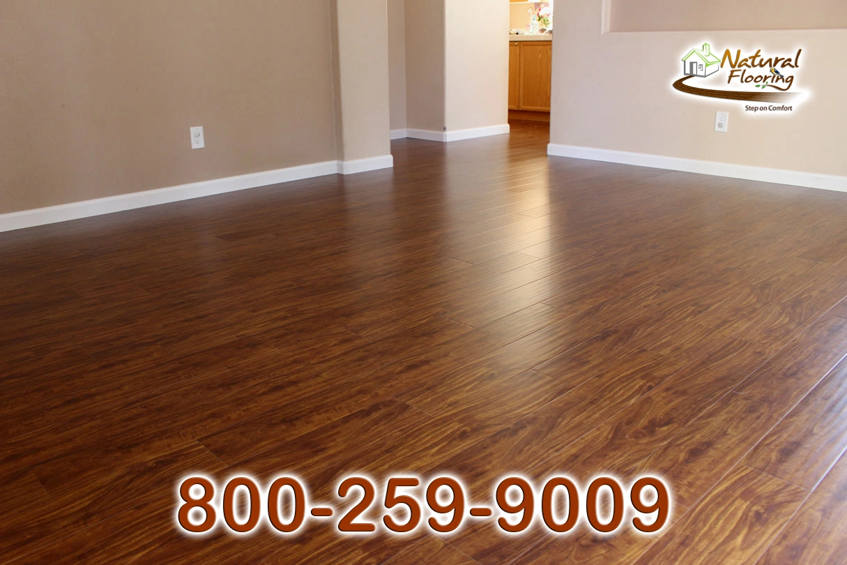 Exotic Teak Laminate Floor