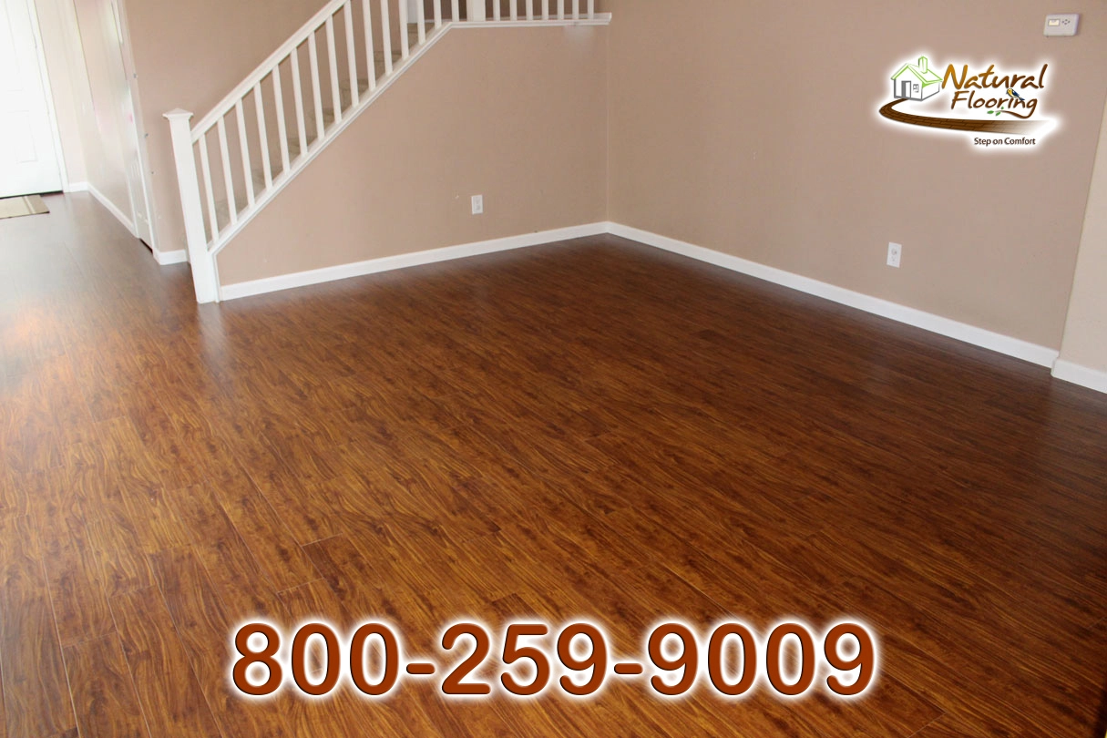 Exotic Teak Laminate Floor