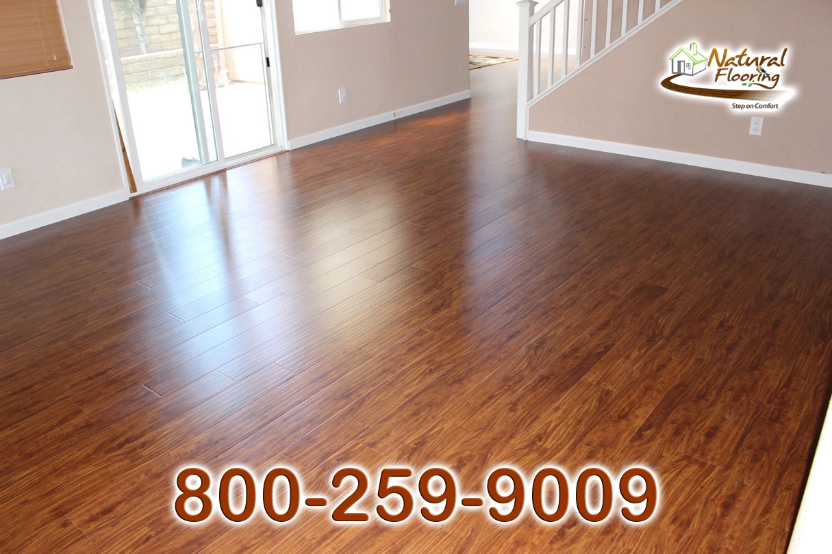 Exotic Teak Laminate Floor