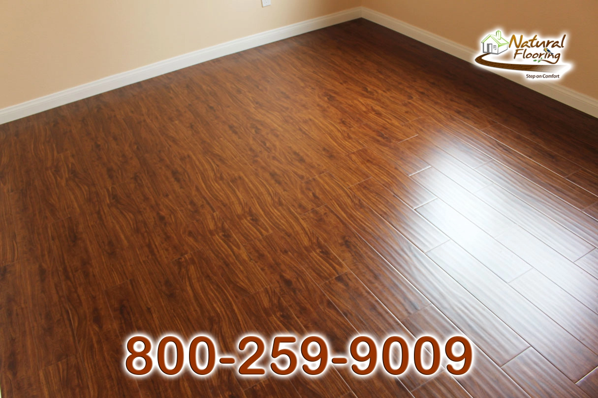 Exotic Walnut Laminate Floor