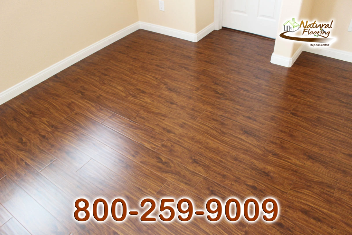 Exotic Walnut Laminate Floor