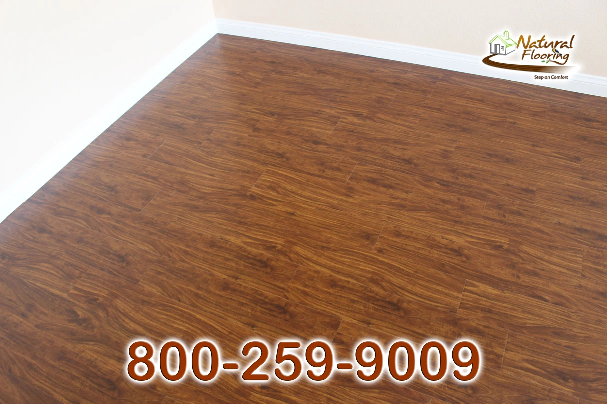 Exotic Walnut Laminate Floor
