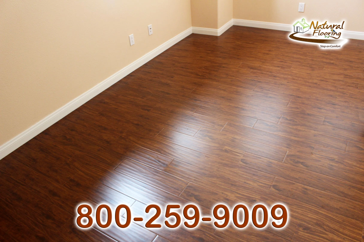 Exotic Walnut Laminate Floor