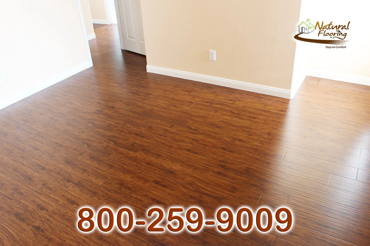 Exotic Walnut Laminate Floor