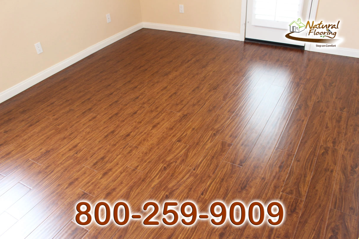 Exotic Walnut Laminate Floor