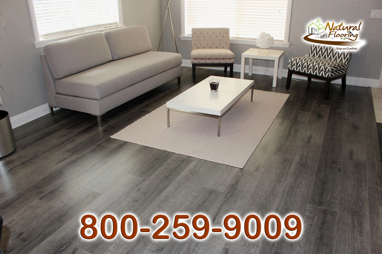 French Gray Laminate Floor