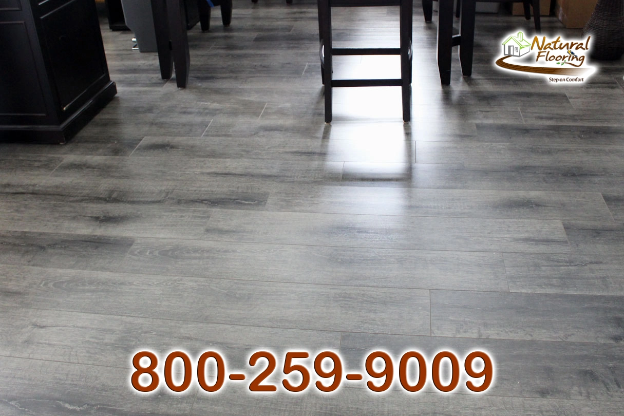 French Gray Laminate Floor