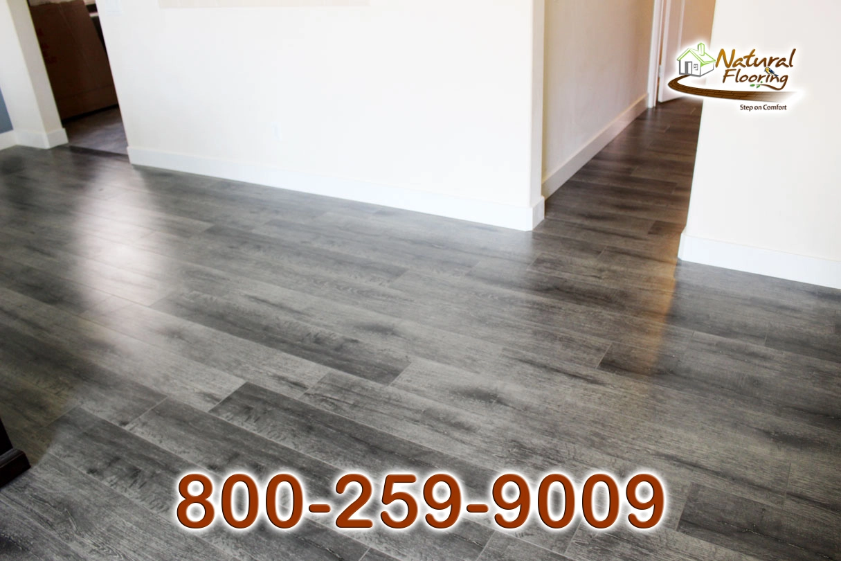 French Gray Laminate Floor