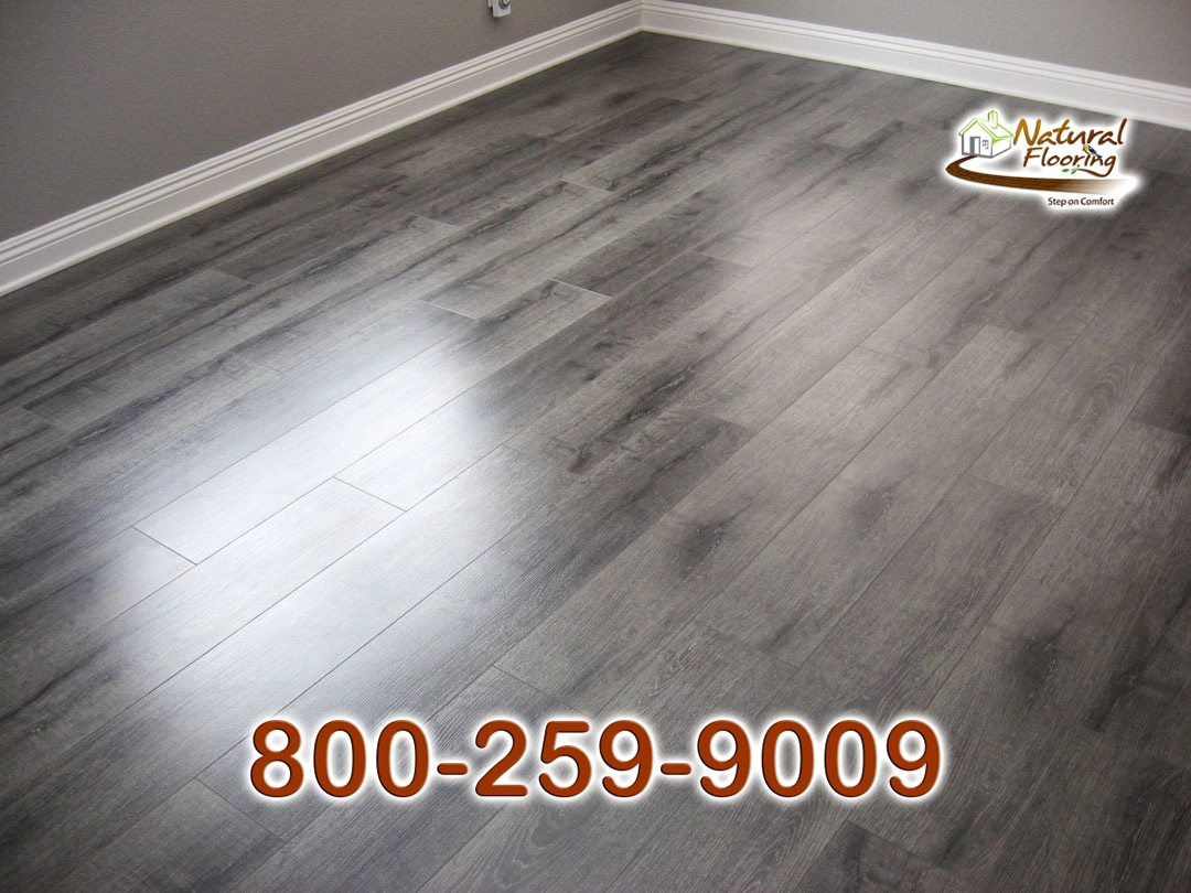 French Gray Laminate Floor