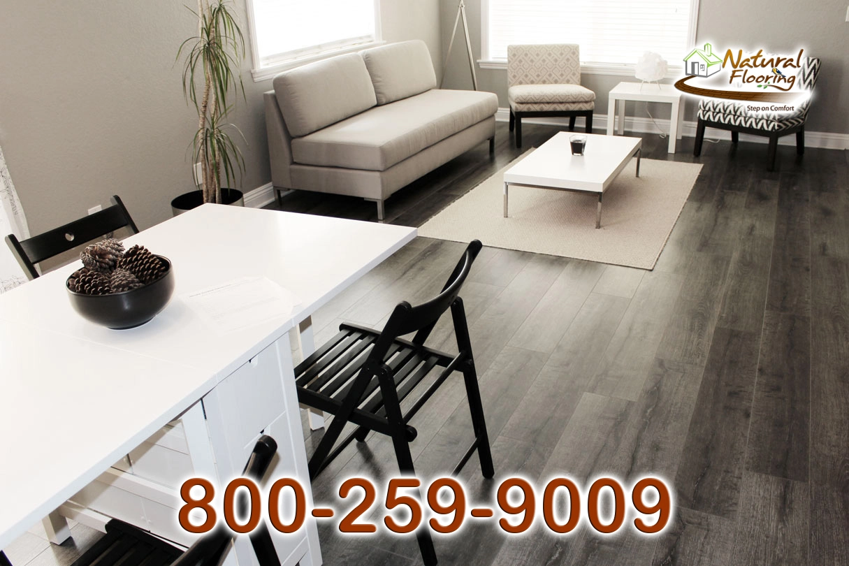 French Gray Laminate Floor