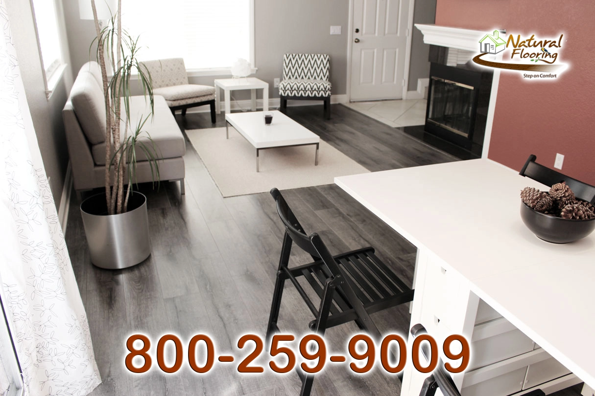French Gray Laminate Floor