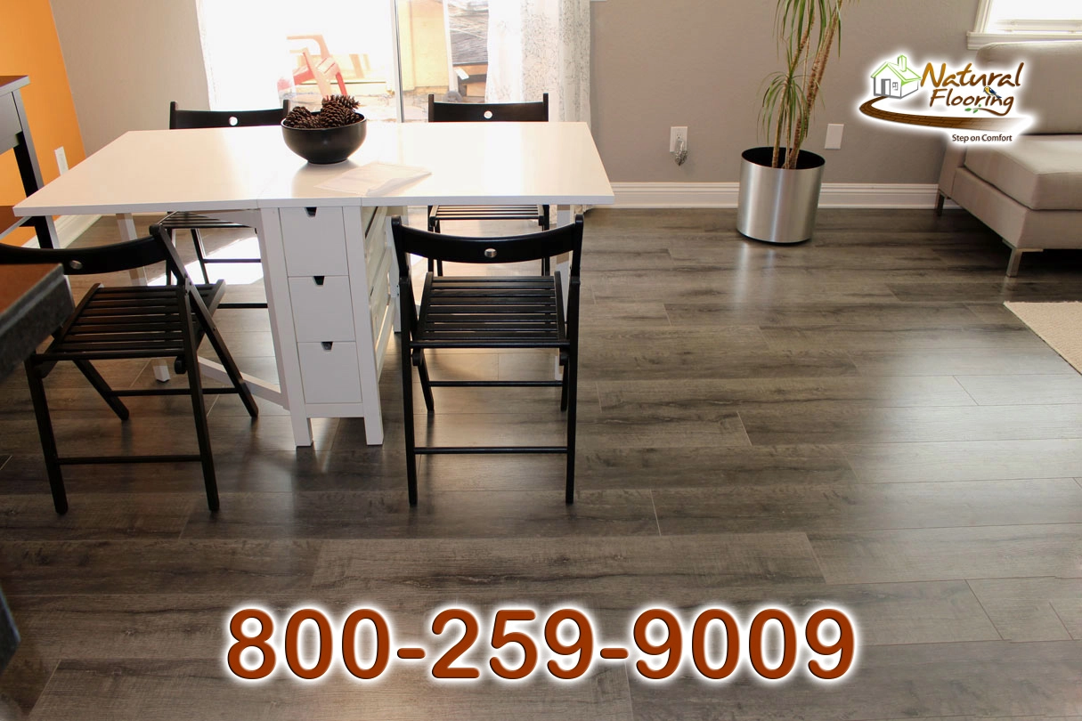 French Gray Laminate Floor