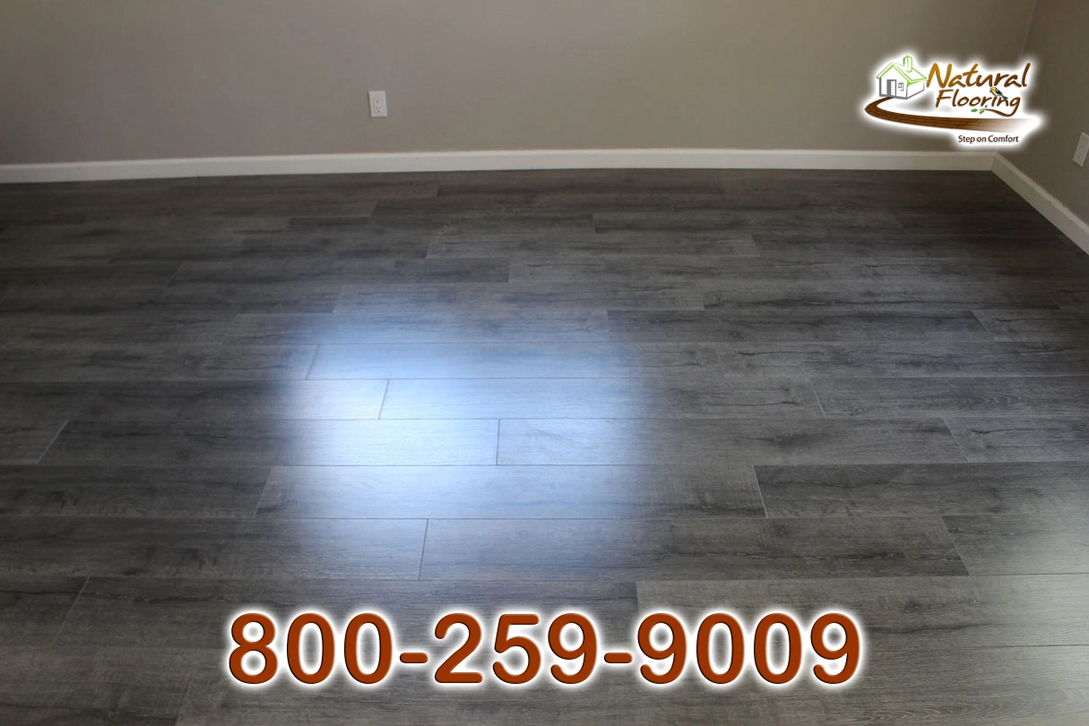 French Gray Laminate Floor