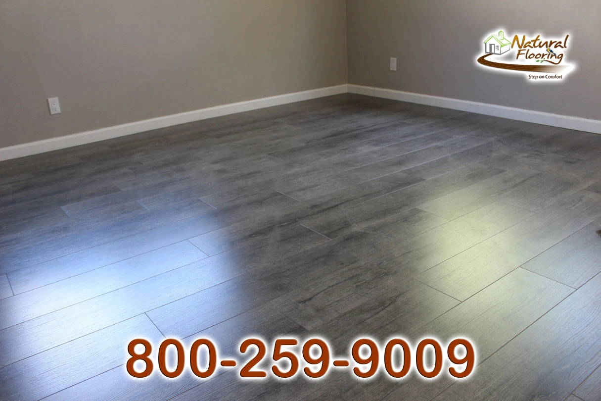 French Gray Laminate Floor