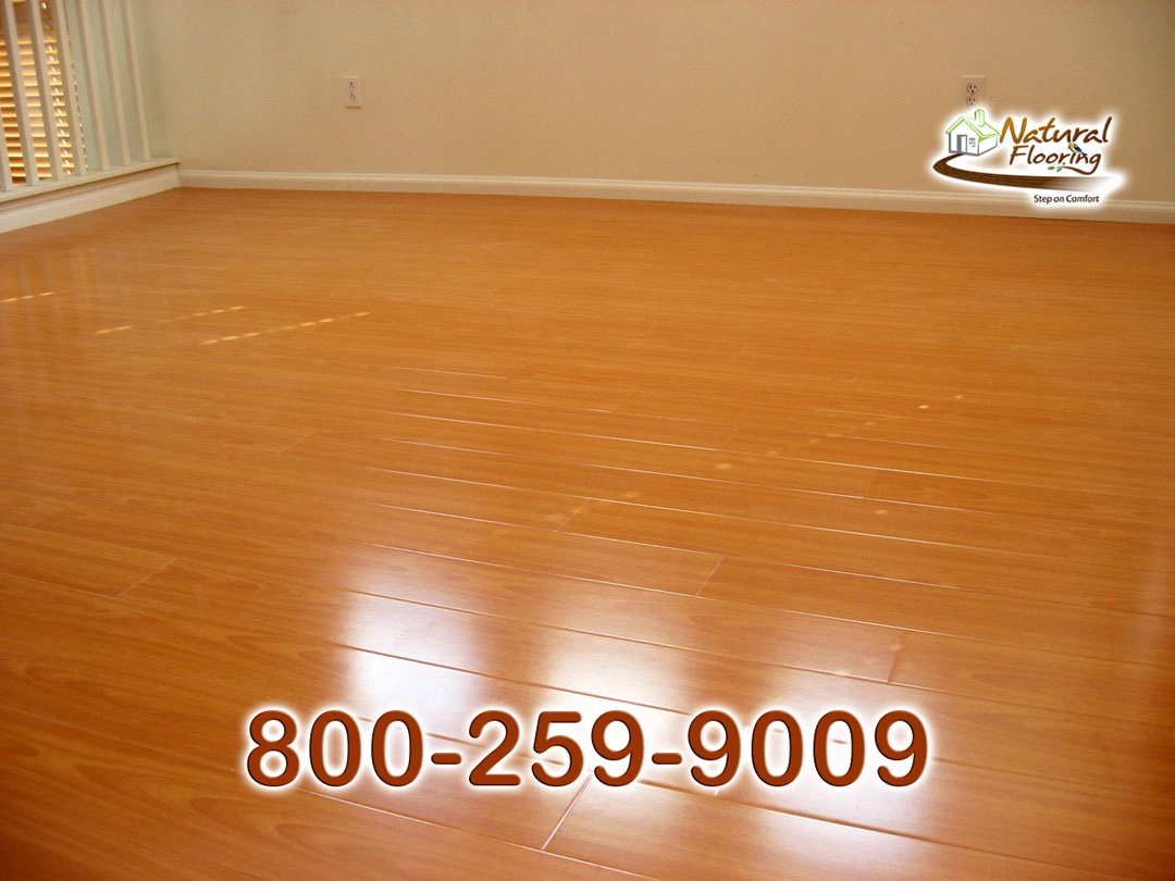 Gold Cherry Laminate Floor
