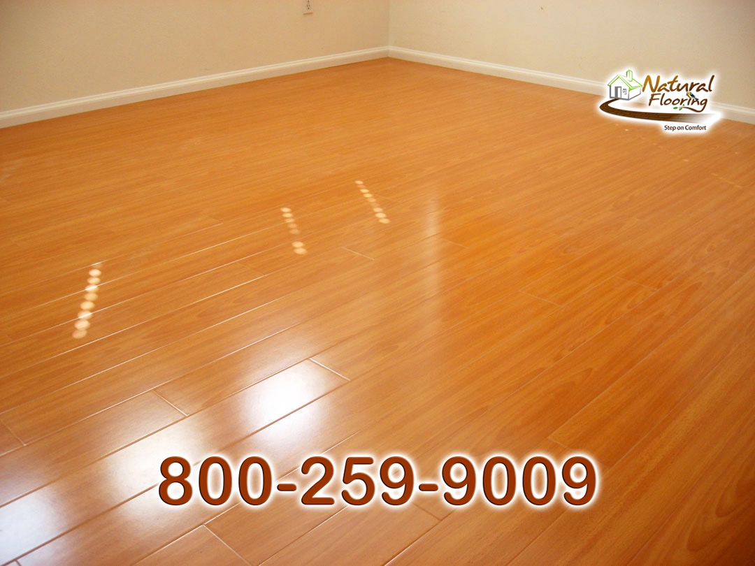 Gold Cherry Laminate Floor