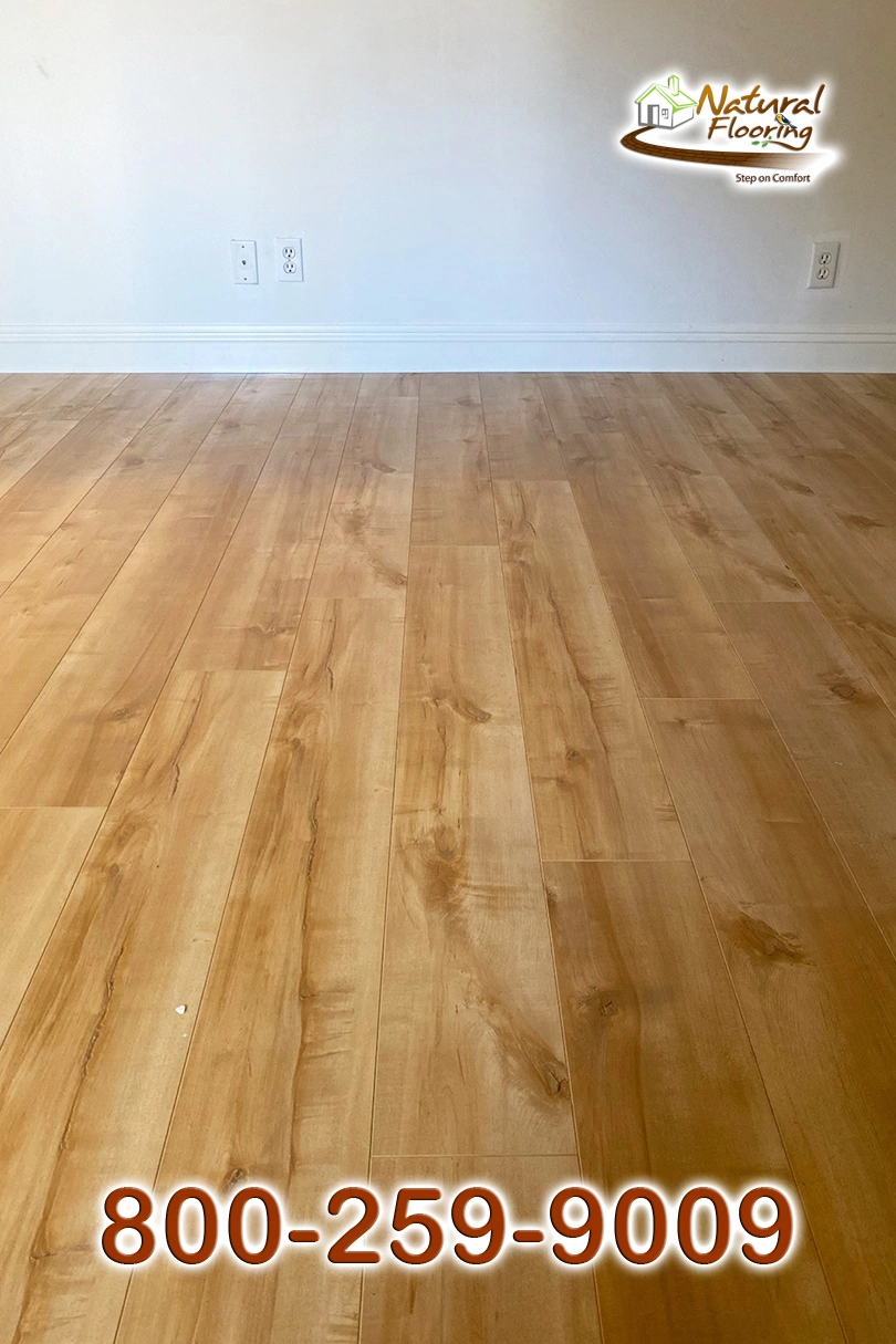 Gold Rush Maple Laminate Floor