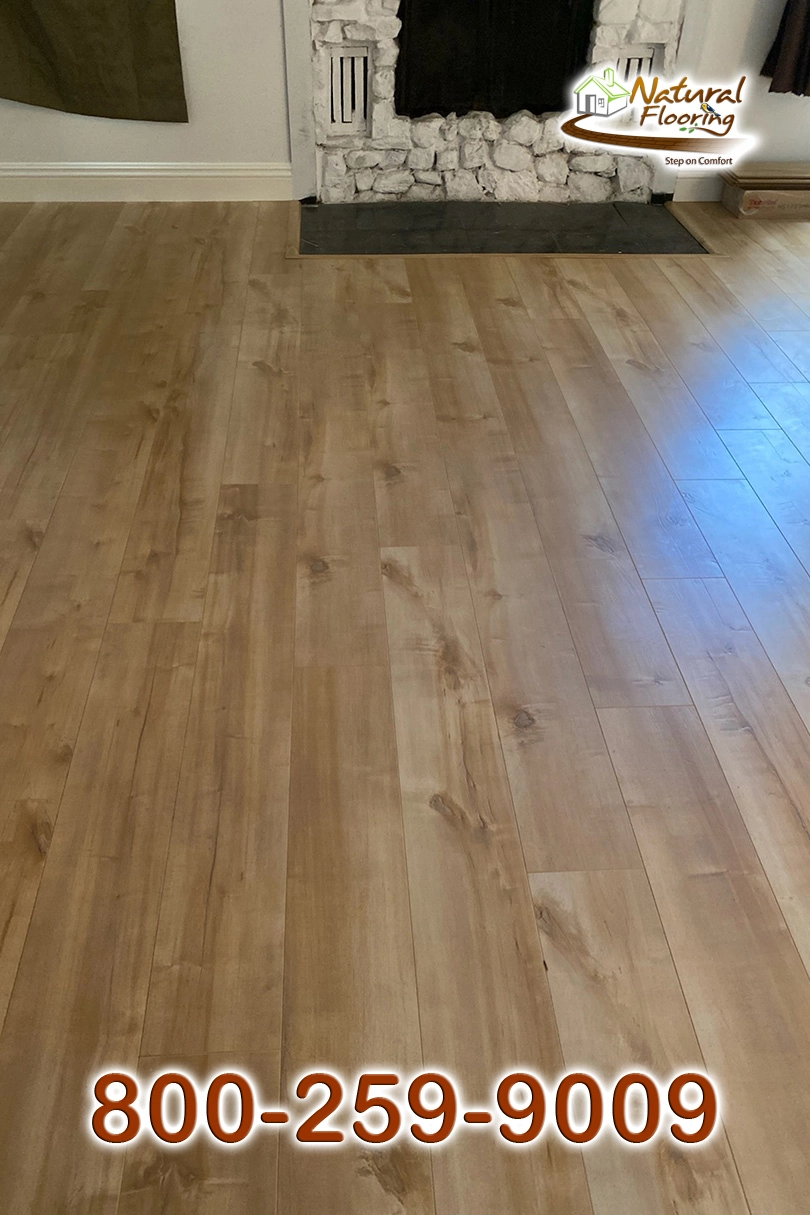 Gold Rush Maple Laminate Floor